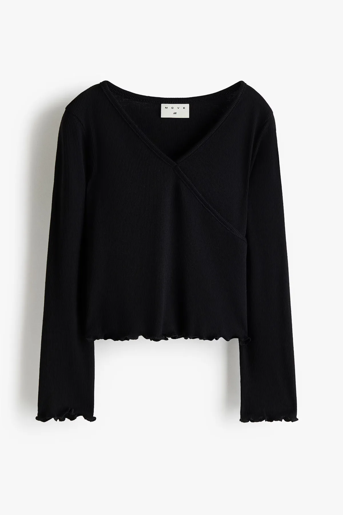 Sports Wrapover Top by H&M