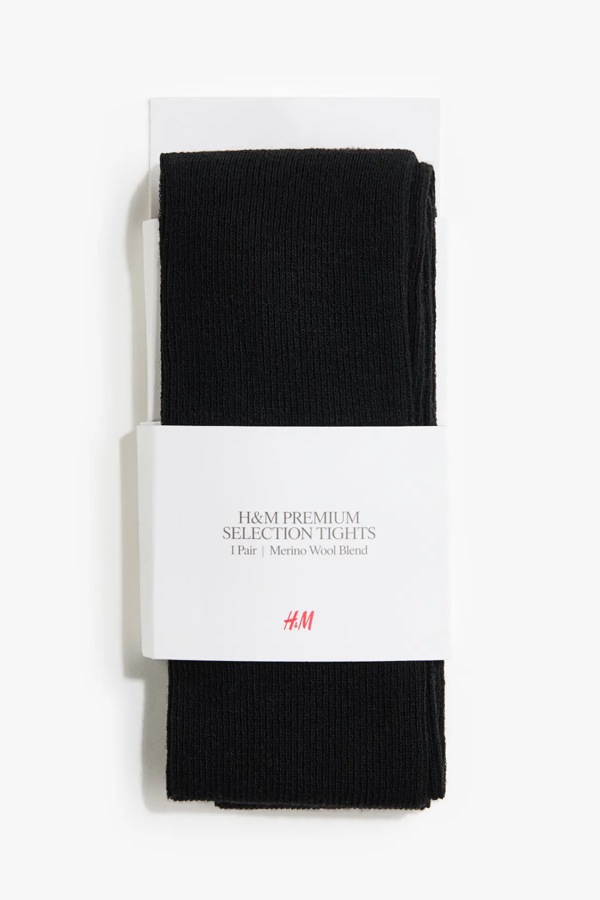 Rib-Knit Wool-Blend Tights by H&M