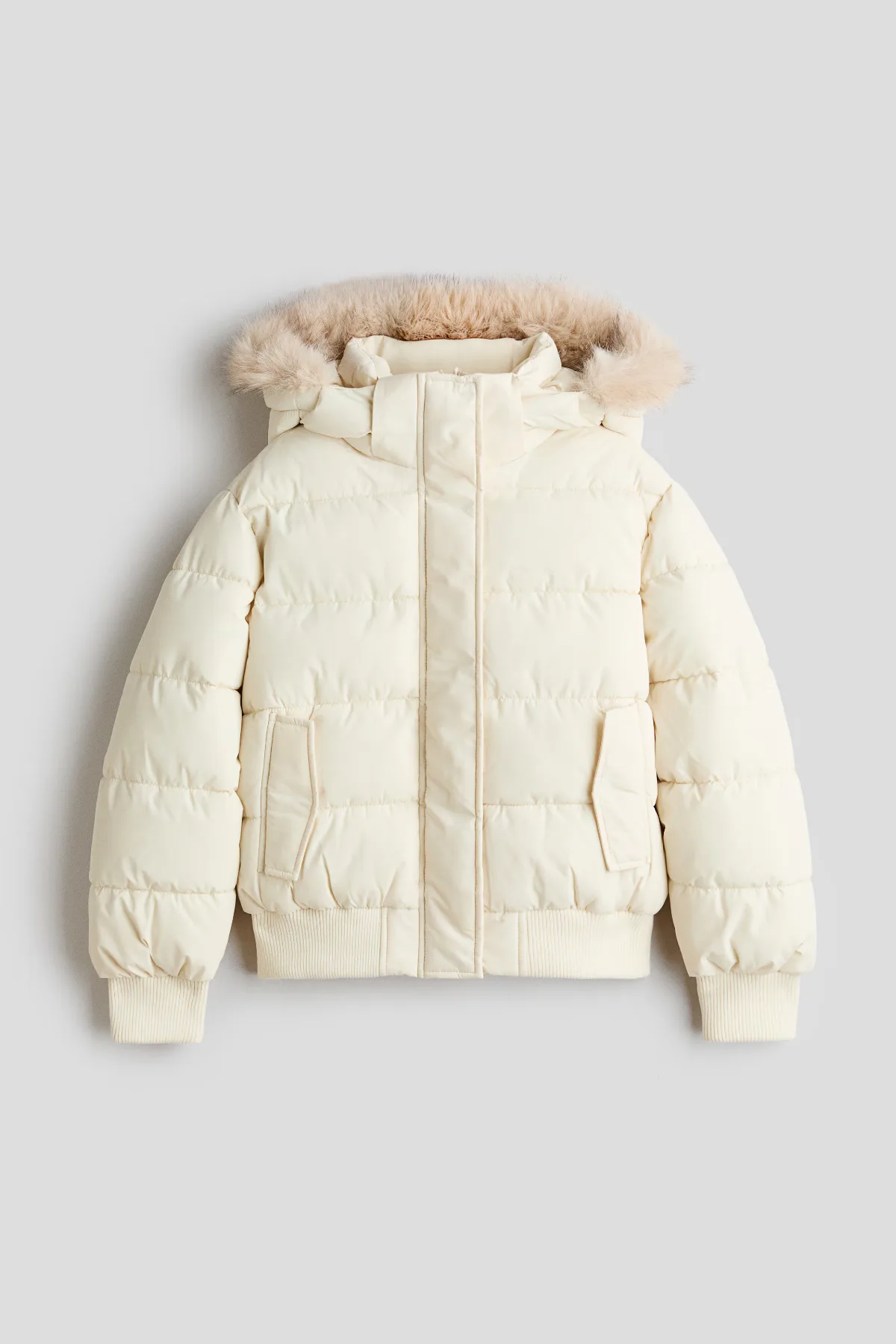 Hooded Puffer Jacket by H&M