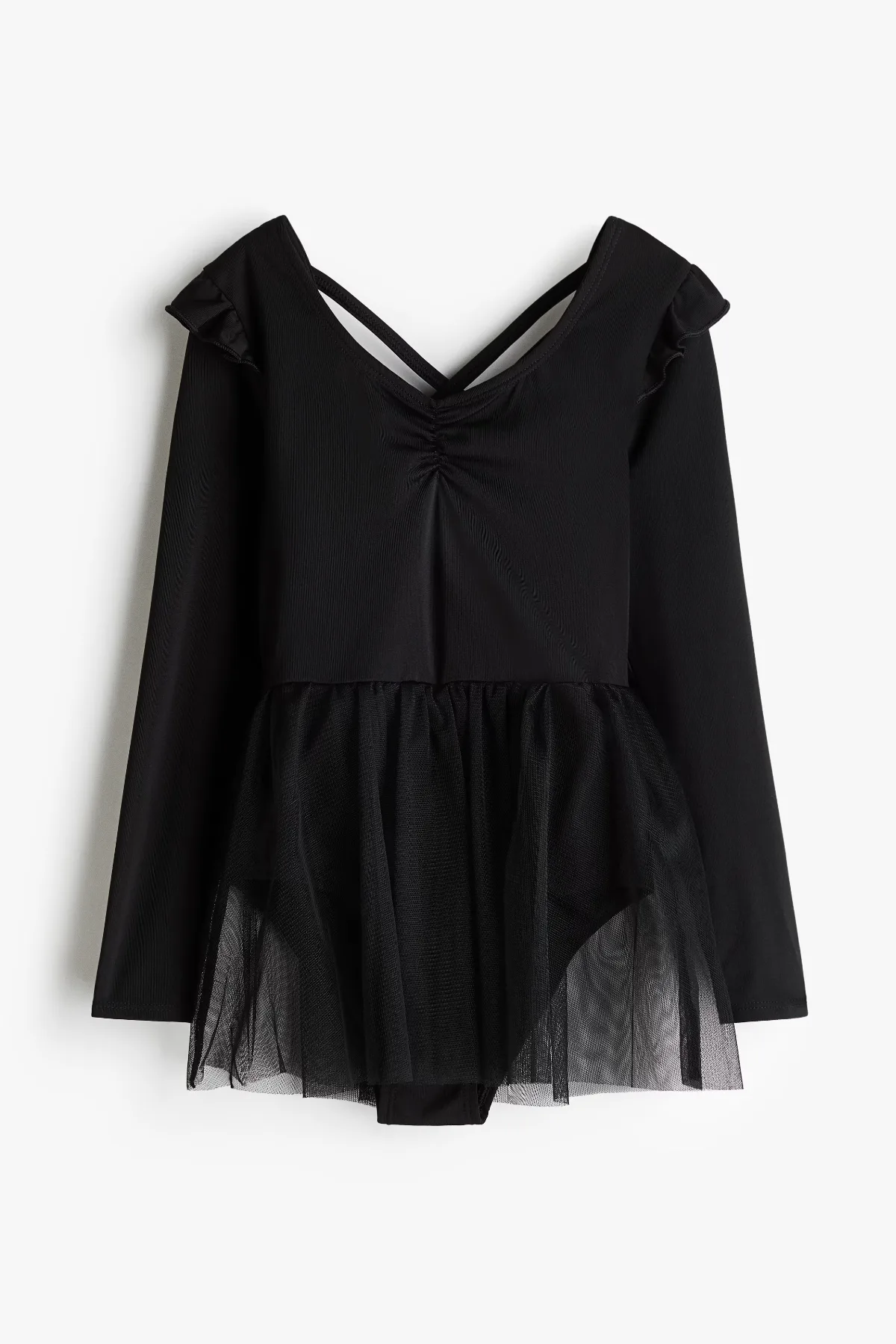 Tulle-Skirt Dance Leotard with DryMove by H&M