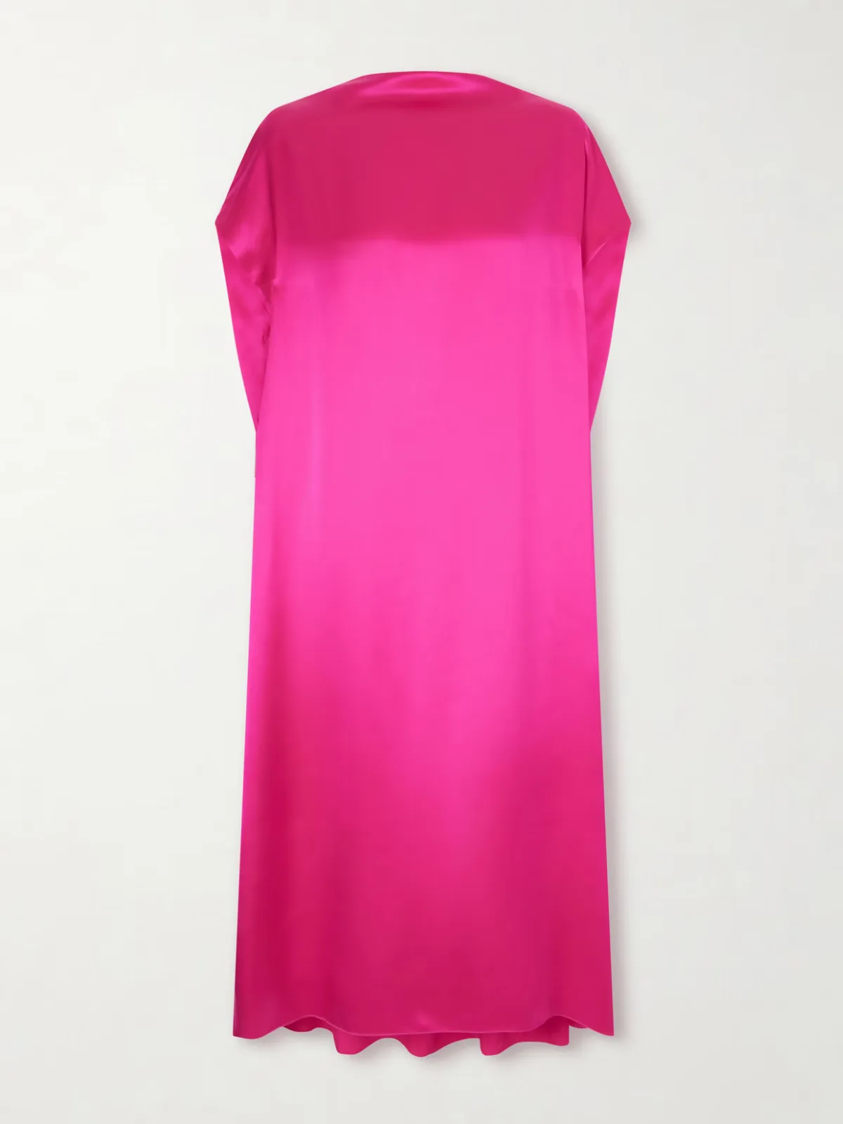 - Silk-satin Midi Dress -