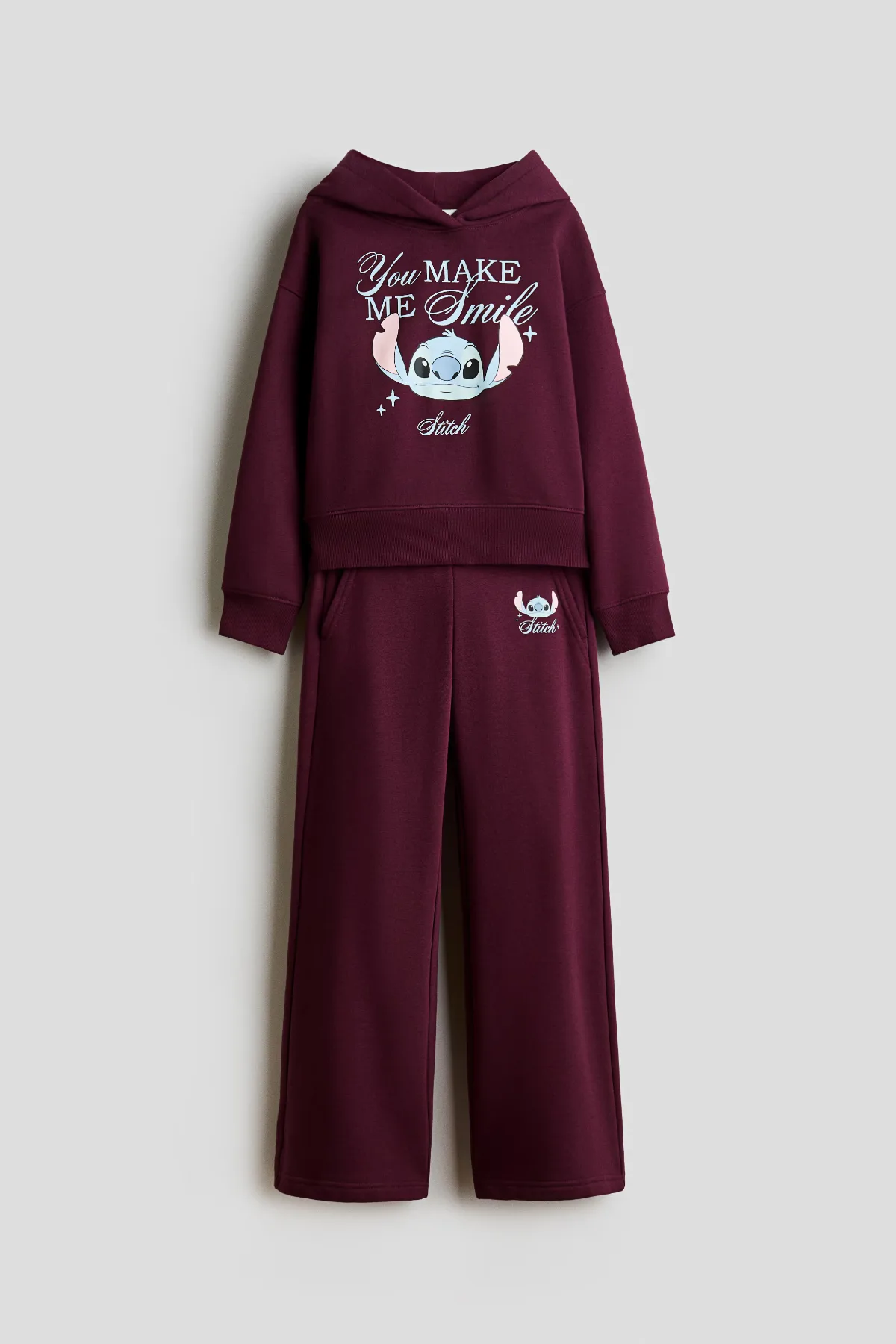 2-Piece Sweatsuit with Motif by H&M