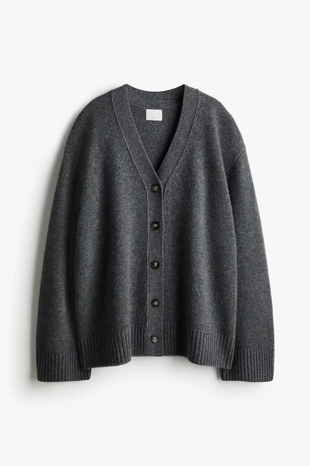 Oversized Wool Cardigan by H&M
