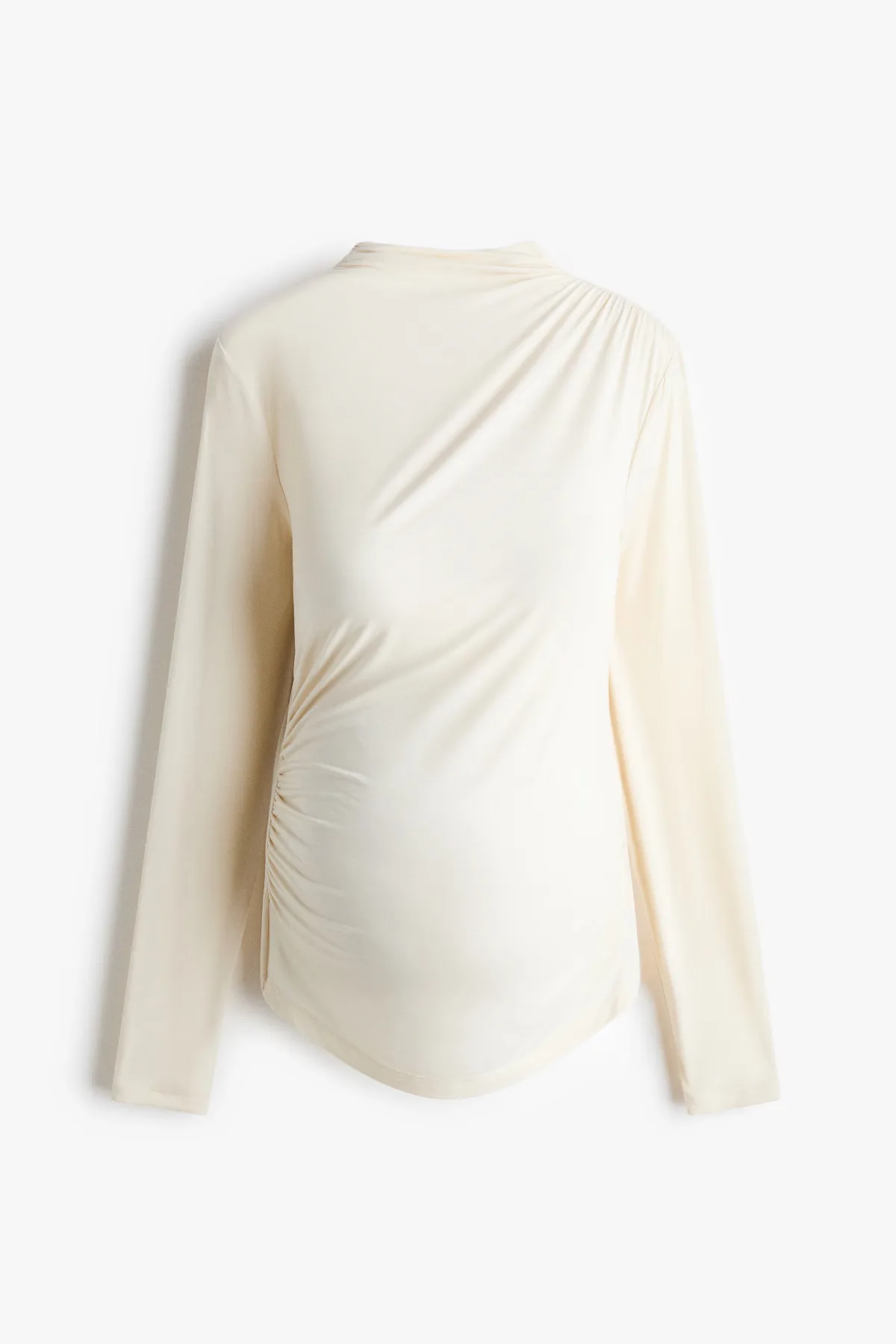 MAMA Draped Viscose Top by H&M