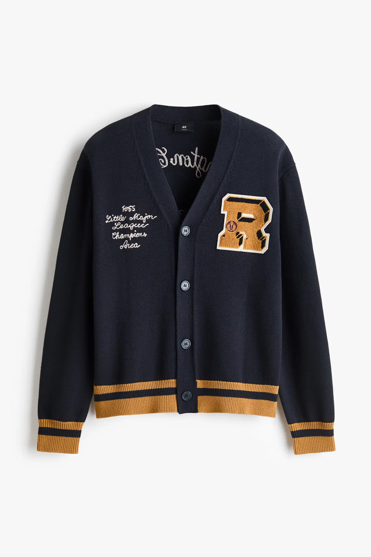 Regular-Fit Embroidered Cardigan by H&M
