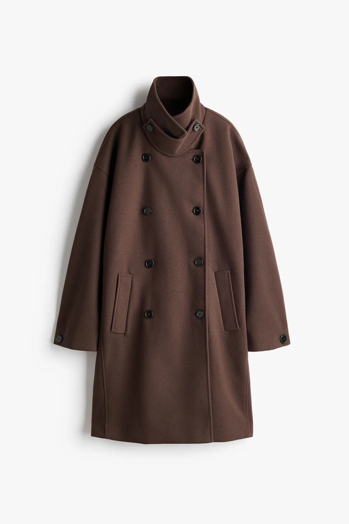 Double-Breasted Coat by H&M
