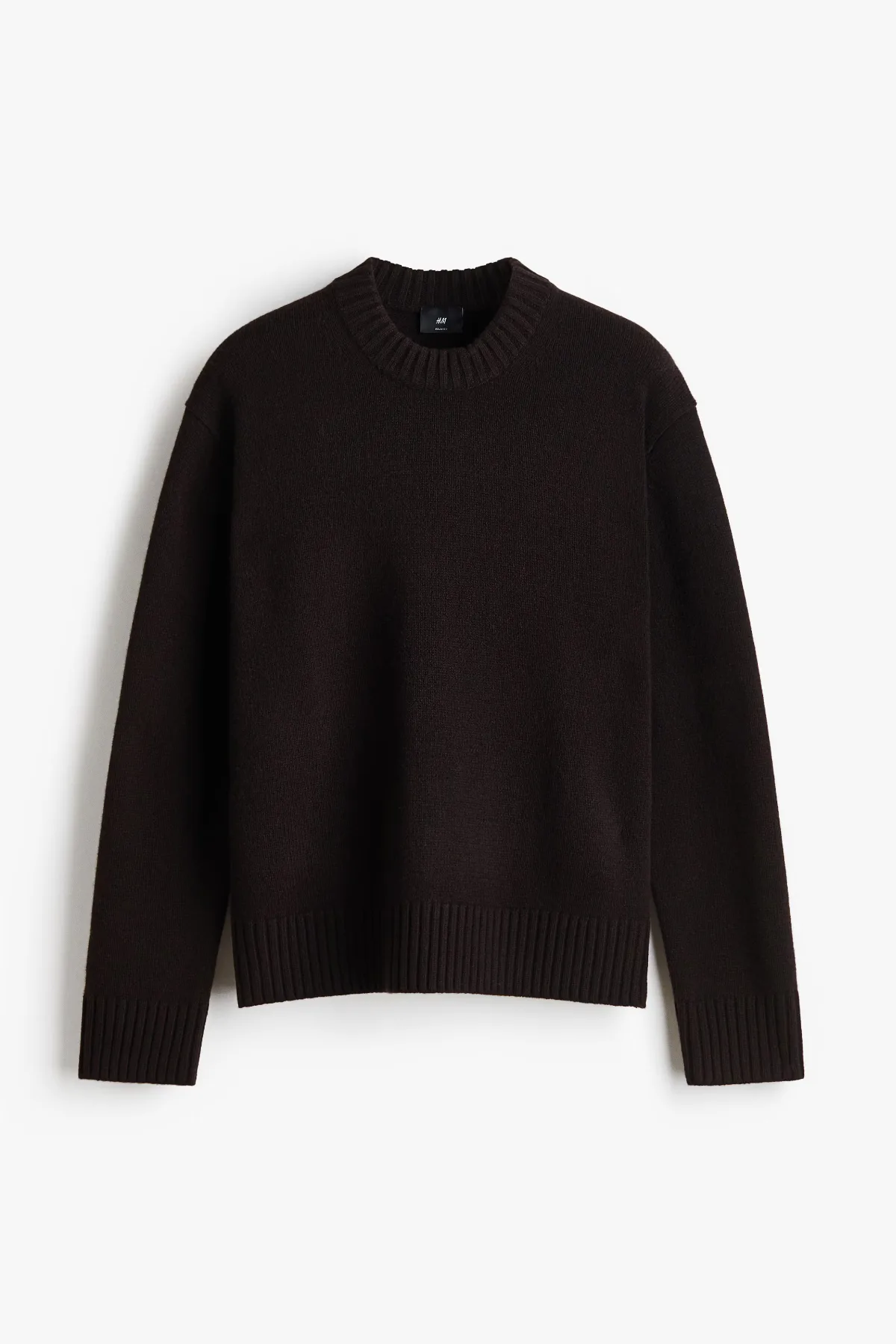 Relaxed-Fit Cashmere-Blend Sweater by H&M