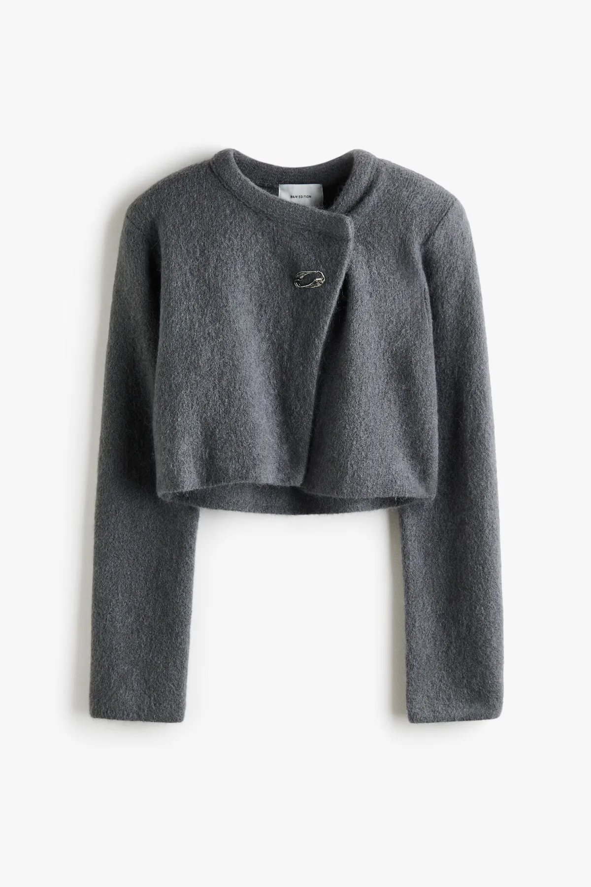 Cropped Mohair-Blend Cardigan by H&M