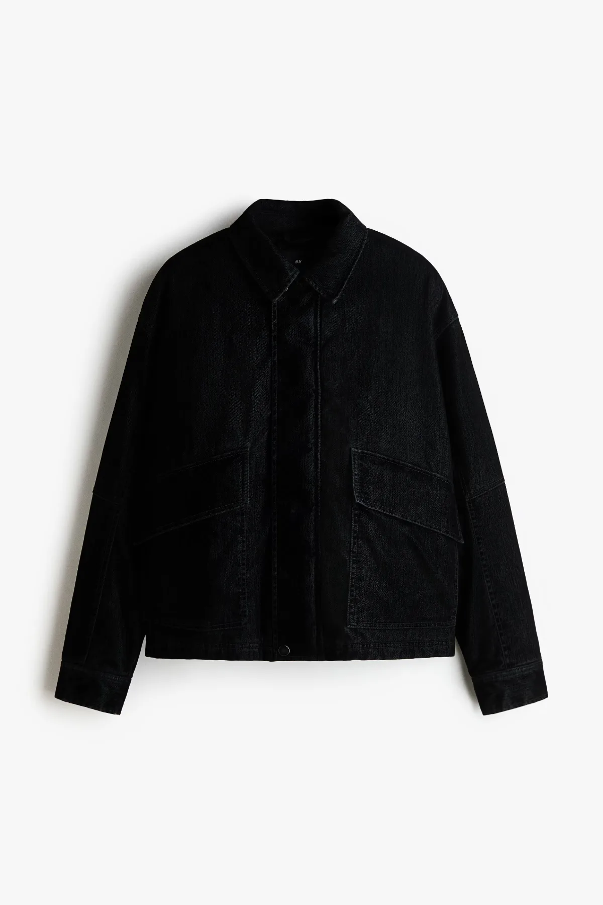 Flocked Padded Workwear Jacket by H&M