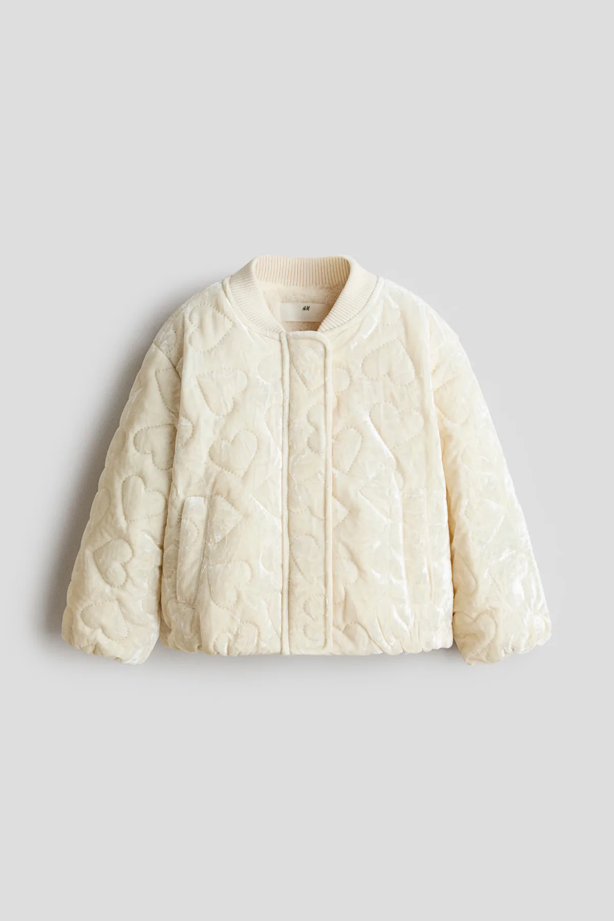 Quilted Velour Jacket by H&M