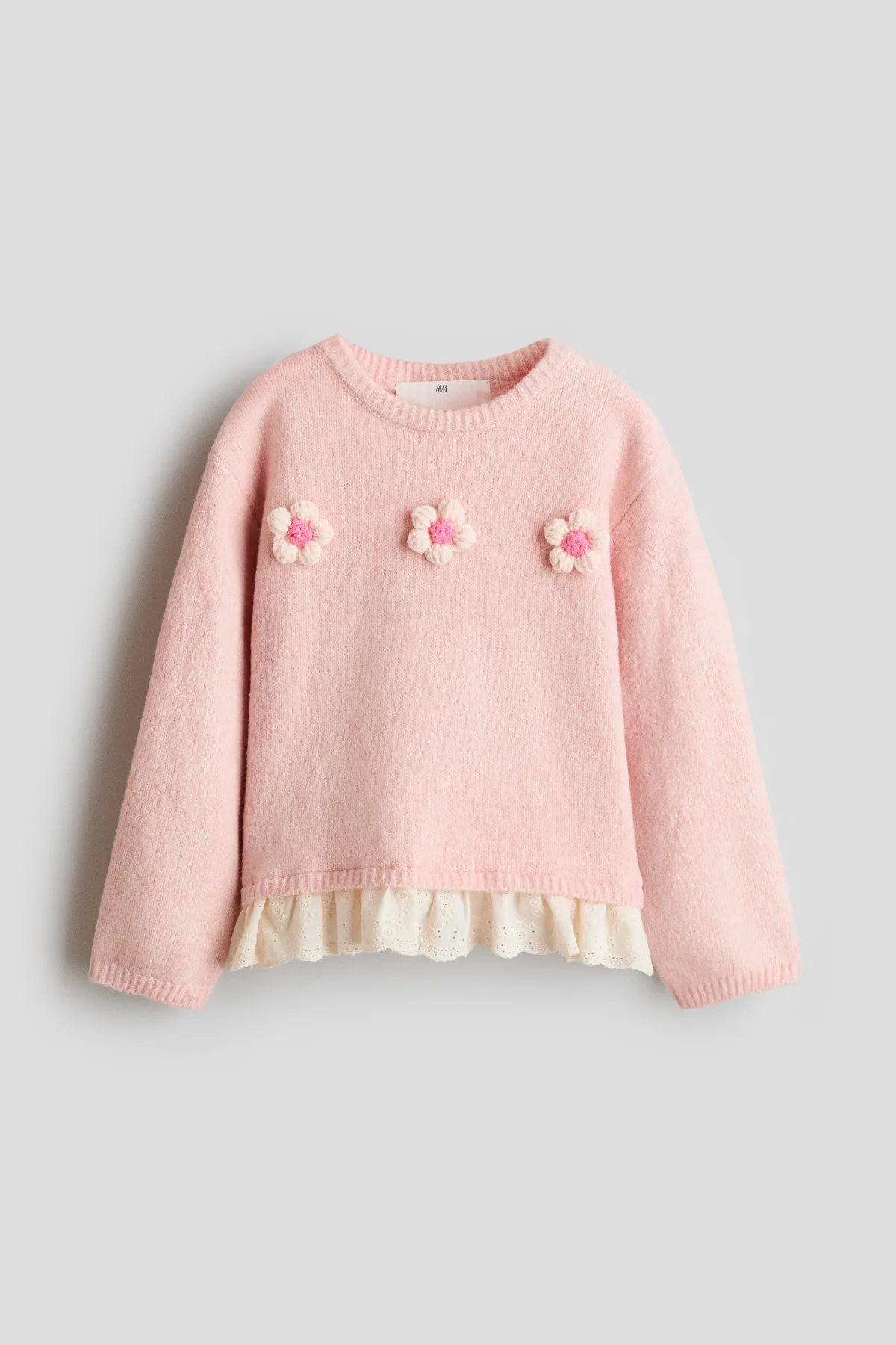 Appliquéd Sweater by H&M