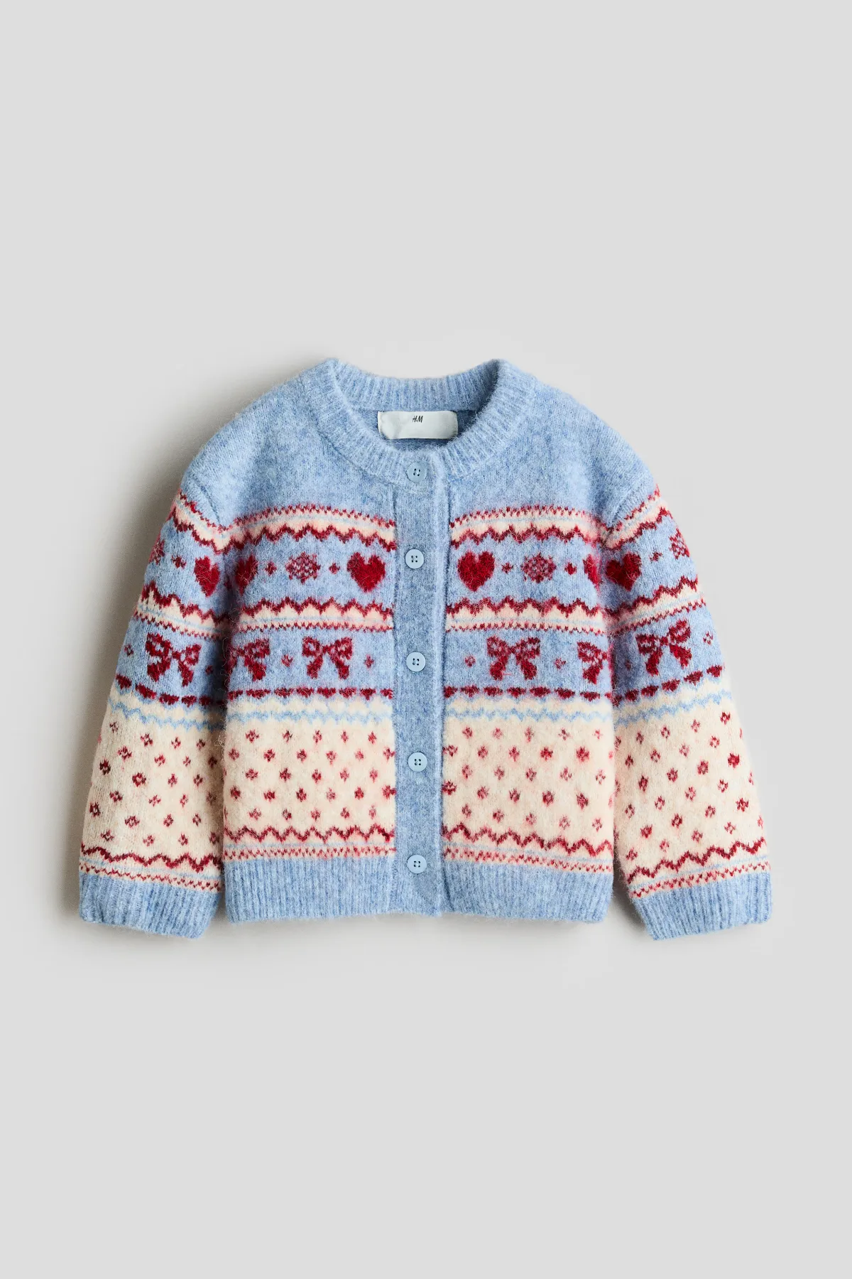Jacquard-Knit Cardigan by H&M