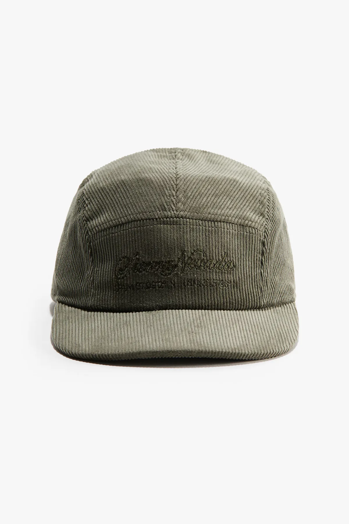 Embroidered Corduroy Cap by H&M