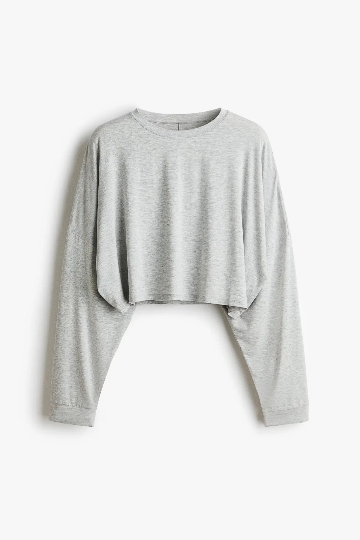 Loose-Fit Batwing-Sleeved Sports Top by H&M