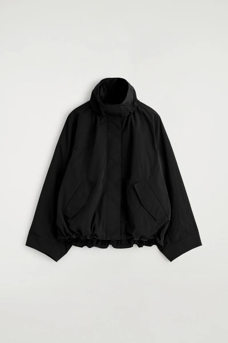 Nylon Mock-Neck Jacket by COS