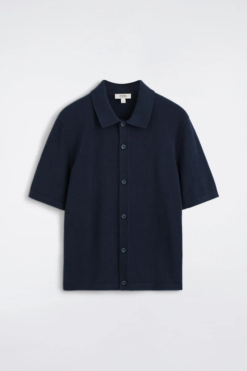 Knitted Cotton Shirt by COS