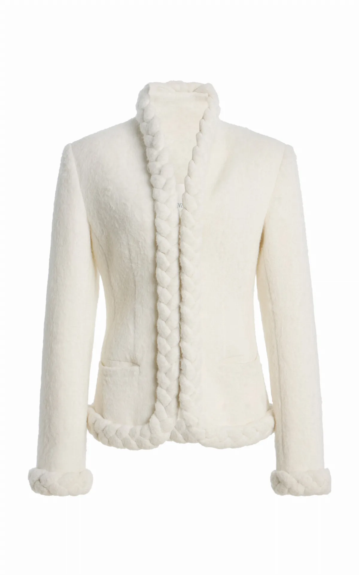 Braid Wool-Blend Jacket by Bevza