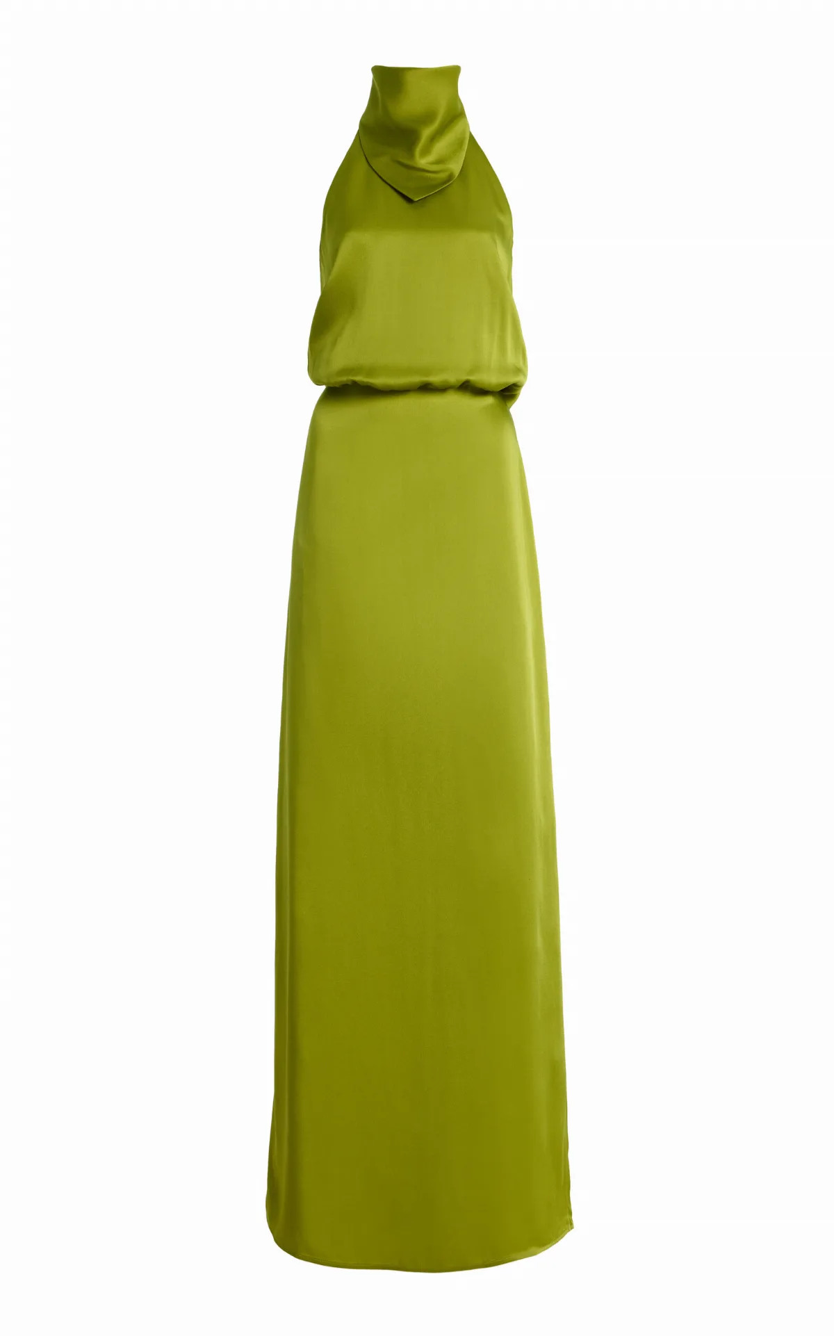 Hustka Satin Maxi Dress by Bevza