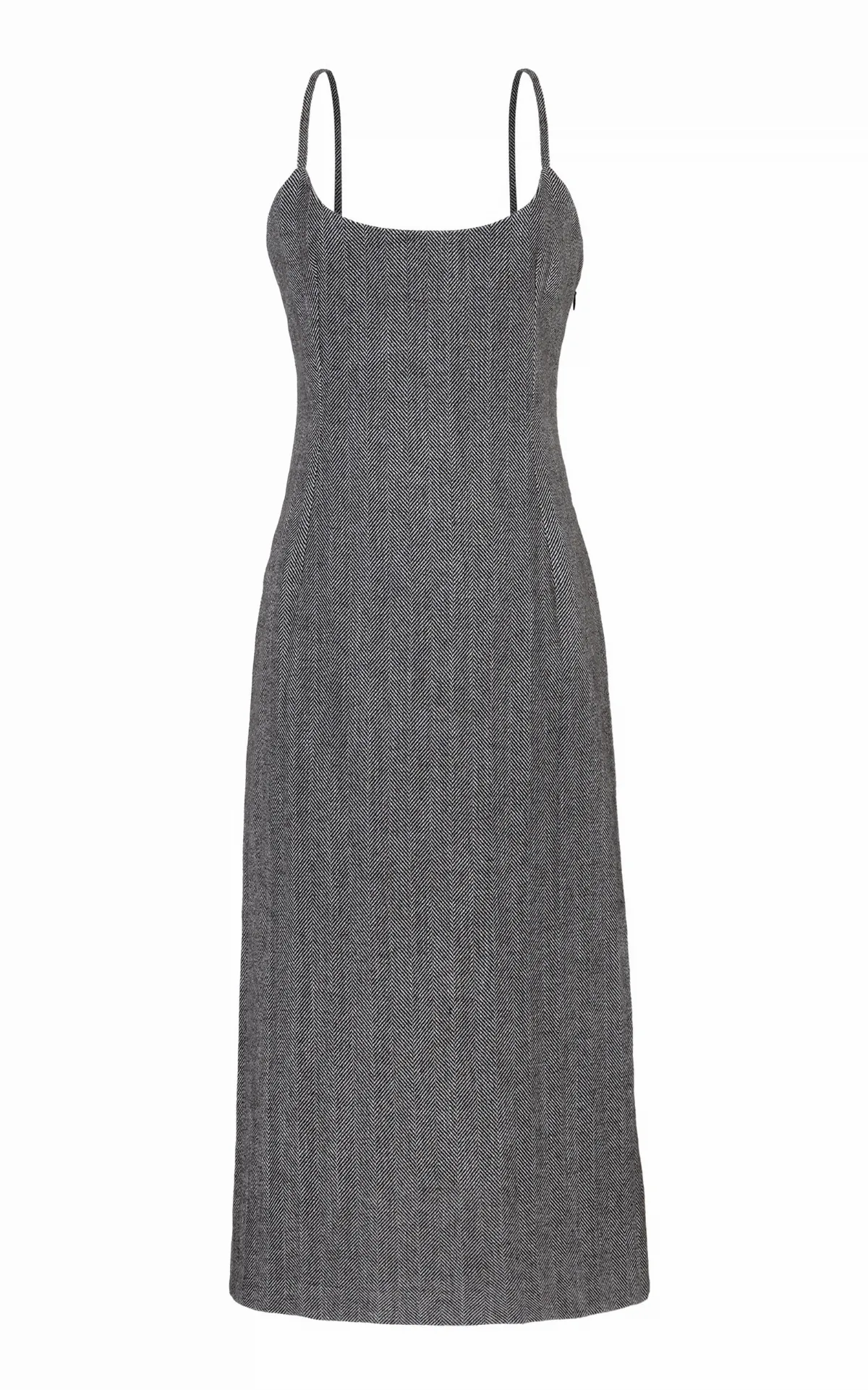 Gabi Chevron Cotton Midi Dress by Alfie