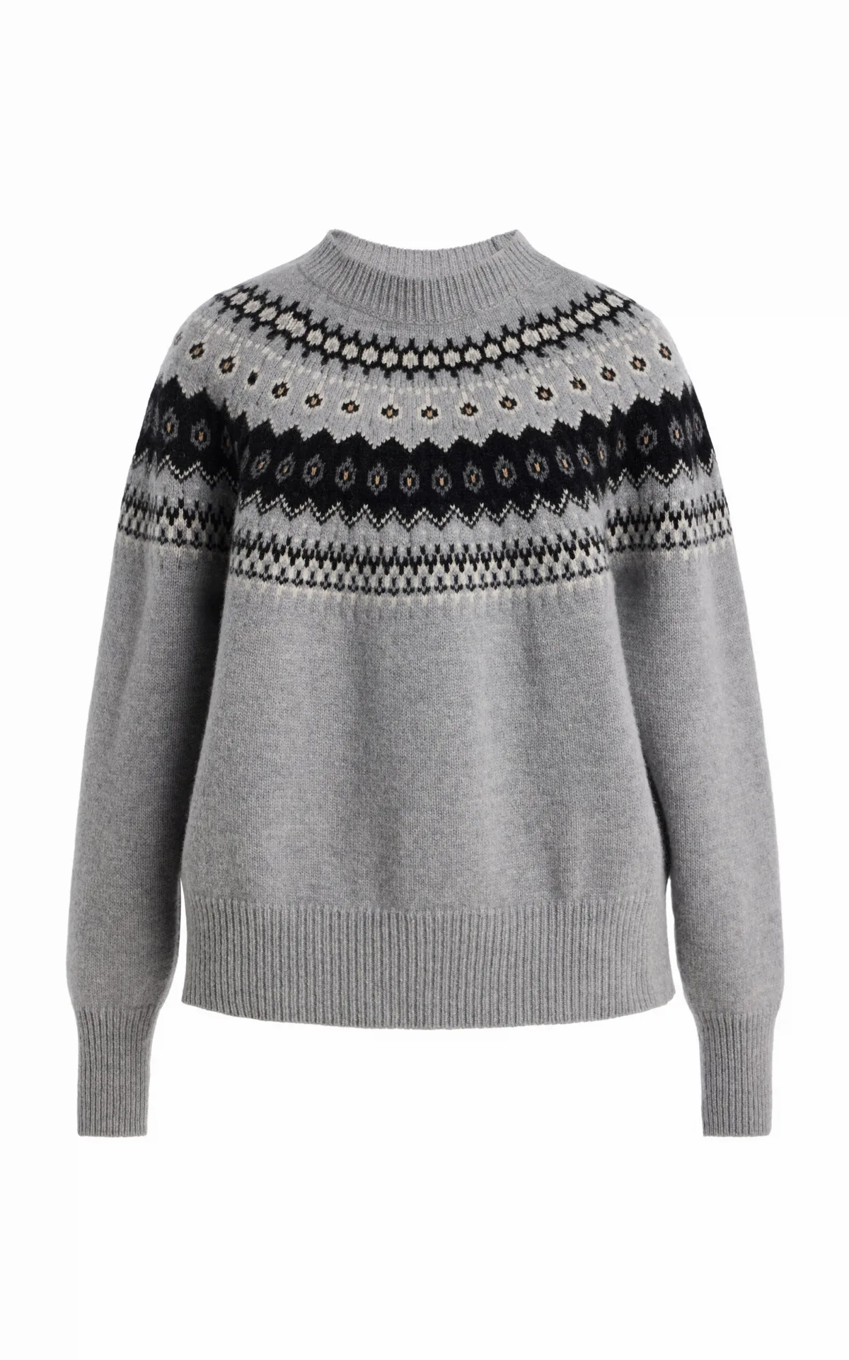 The Joanna Fair Isle Wool-Cashmere Sweater