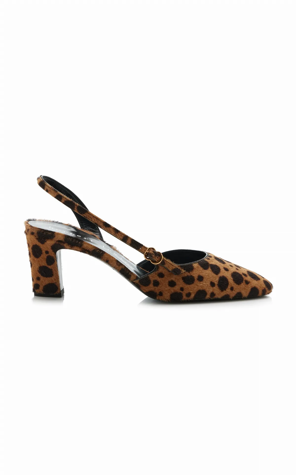 SK Around Leopard-Print Pony Hair Pumps by Herbert Levine