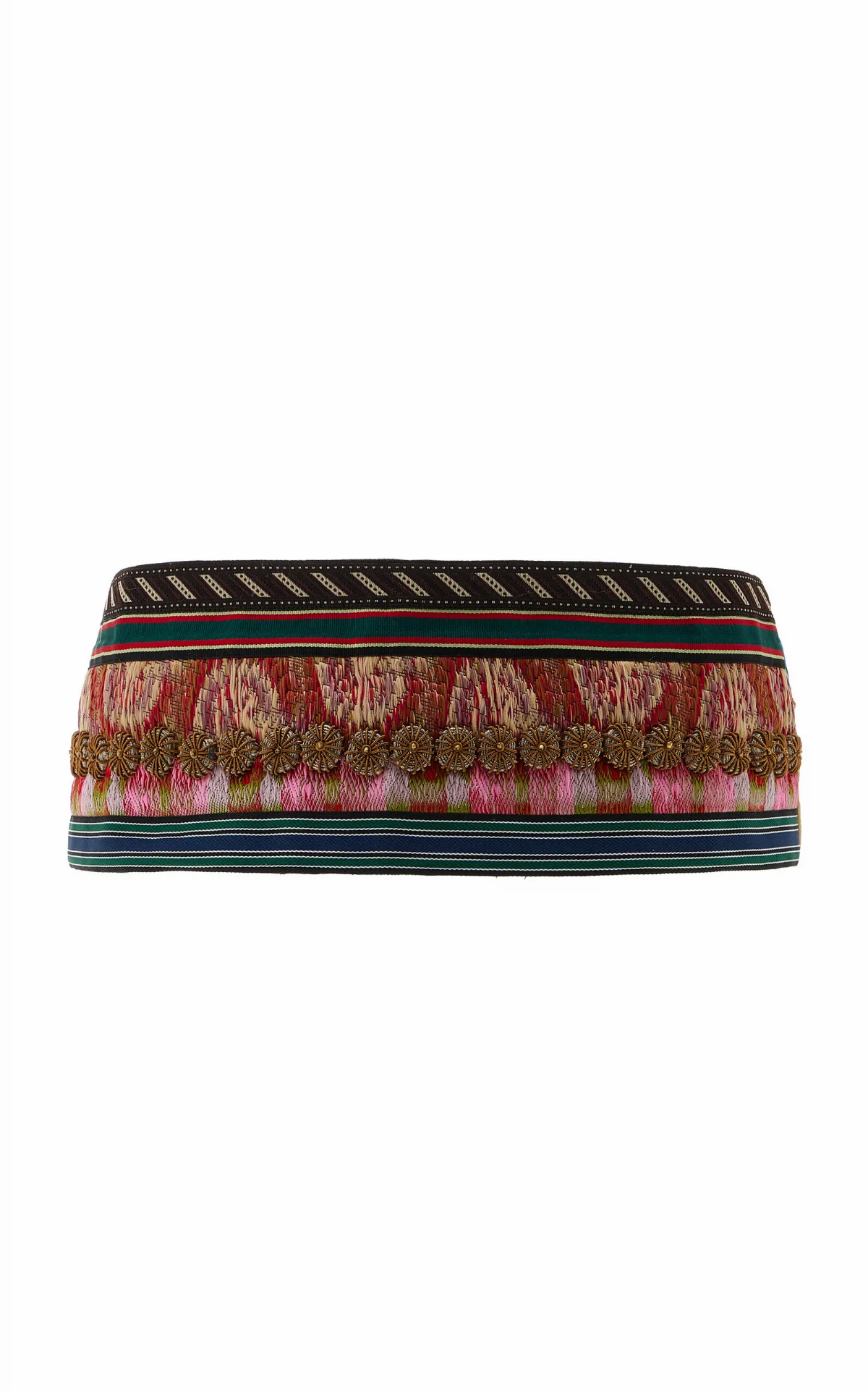 Embroidered Cotton Belt by Dries Van Noten