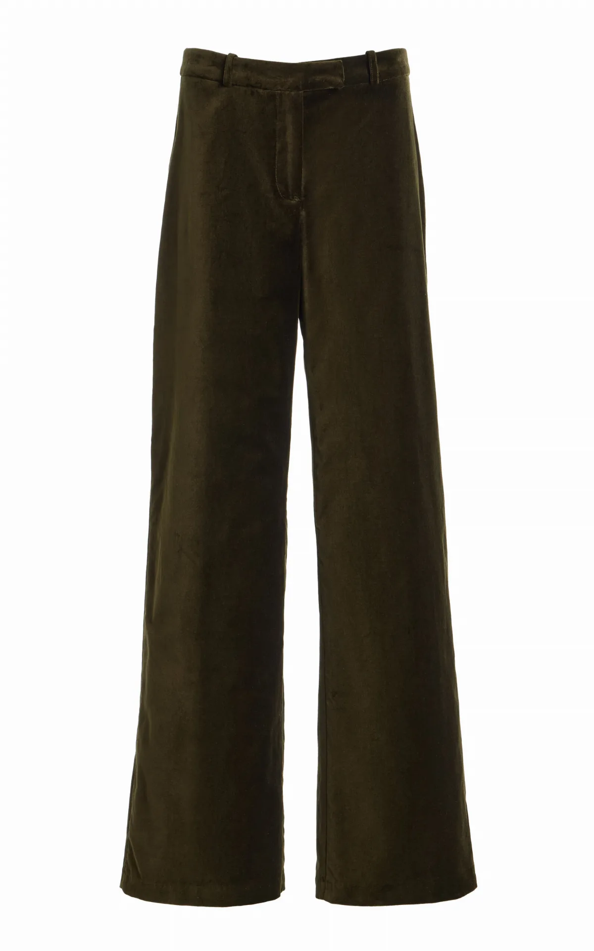 Cotton Velvet Straight Pants by Alfie