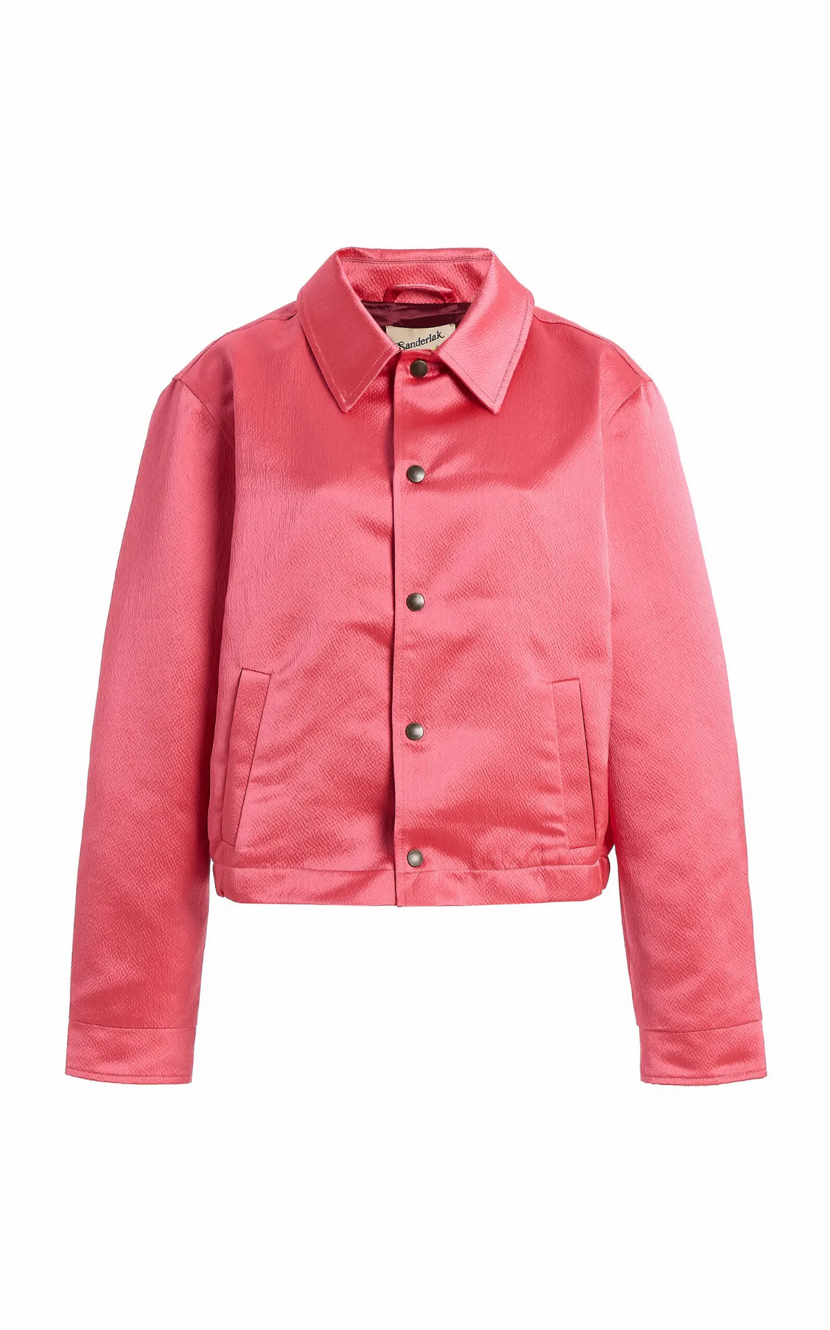 Hammered Satin Coach Jacket by Sanderlak