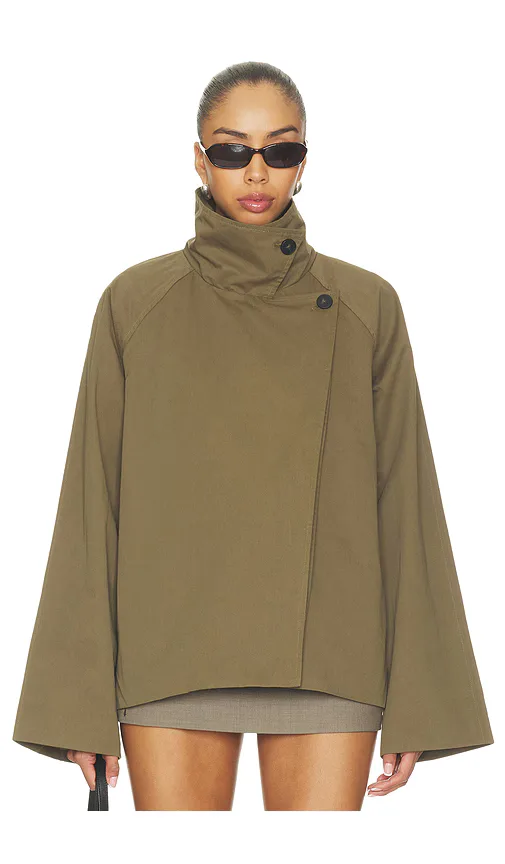 Katlynne Trench Jacket by All the Ways
