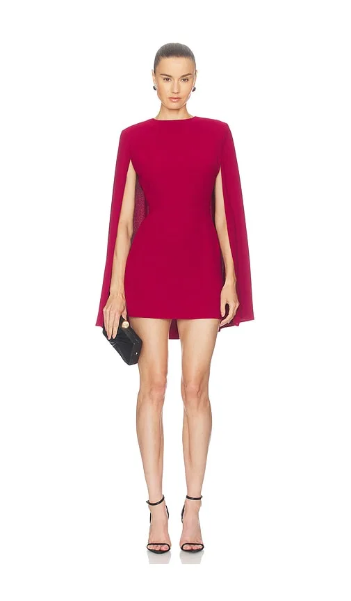 Monarch Bordo Elbise Dress by Selmacilek