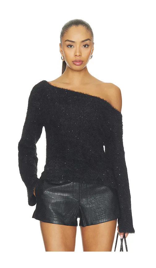 Crystal Sequin Knit Jumper