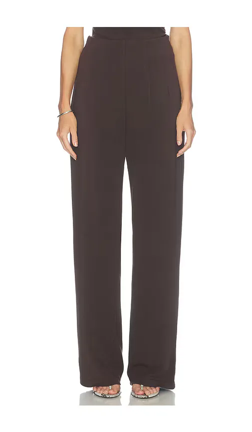 Cotton Mix Jersey Trousers by Odd Muse