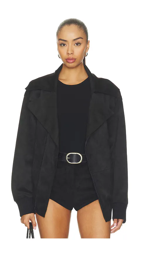 Oversized Moto Jacket by Norma Kamali