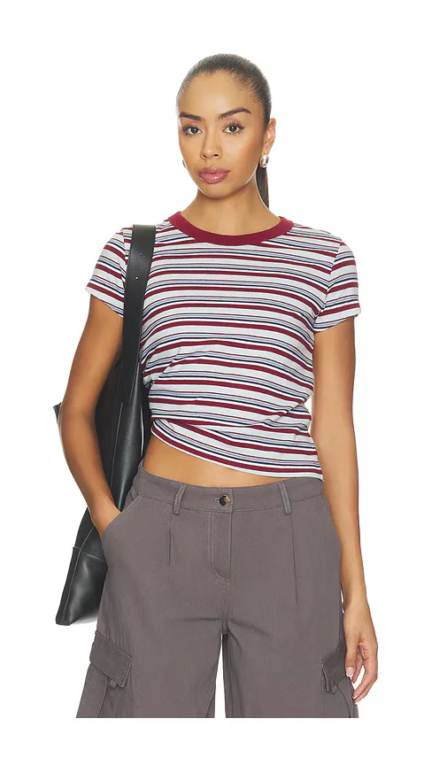 Kelly Stripe Perfect Tee