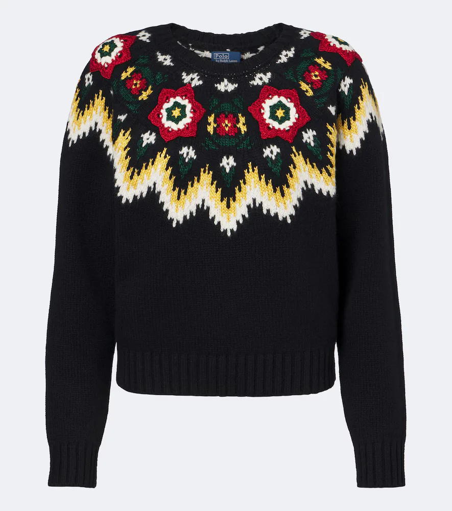 Crochet Wool and Cotton Sweater