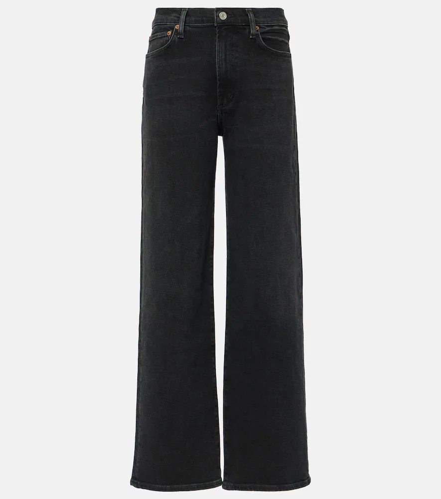 Harper Mid-Rise Straight Jeans
