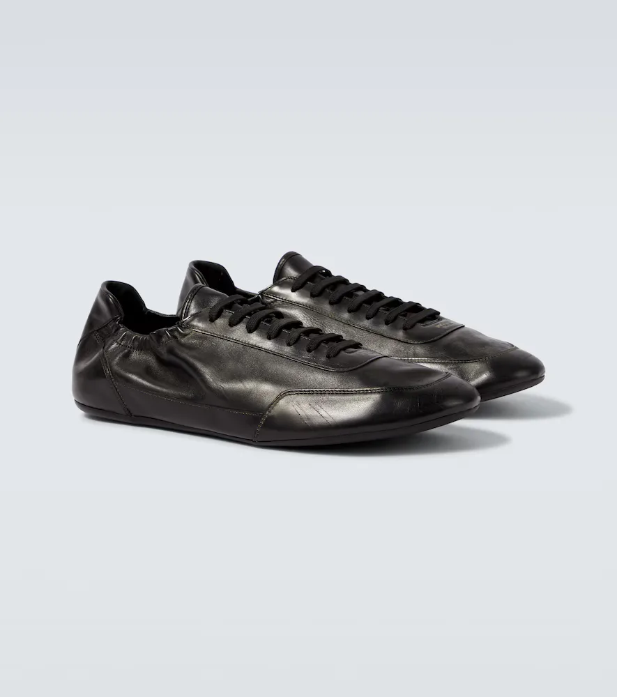 Collapse Leather Sneakers