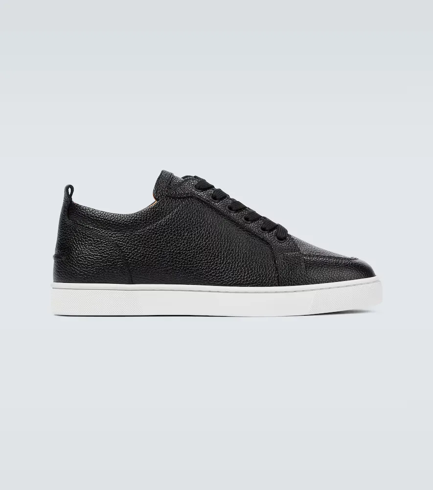 Rantulow Flat Leather Sneakers by Christian Louboutin