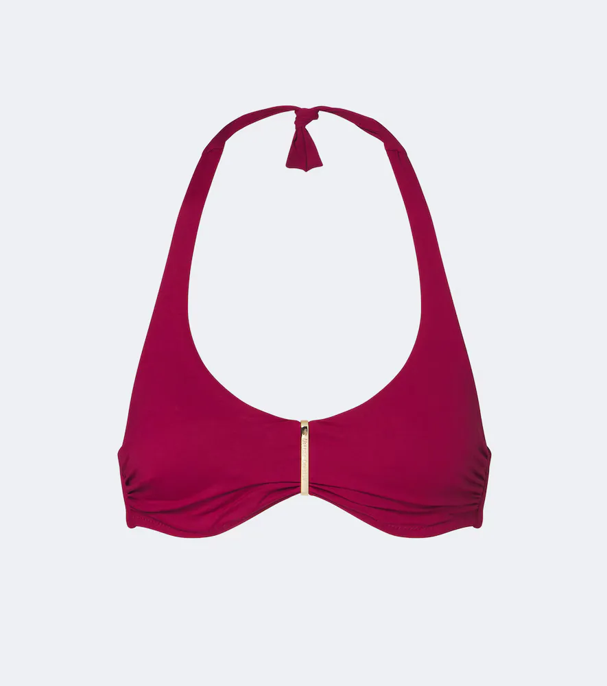 Provence Gathered Bikini Top