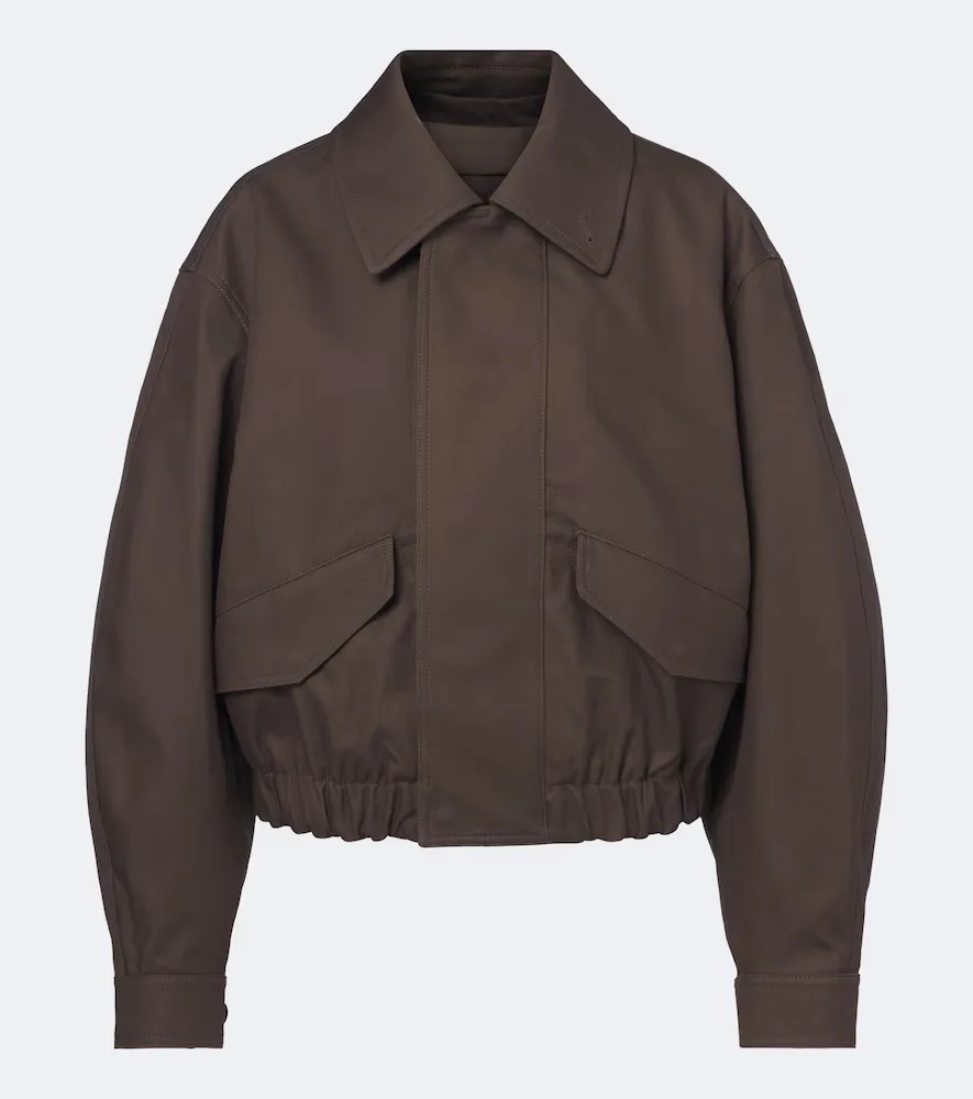 Cotton Twill Blouson Jacket