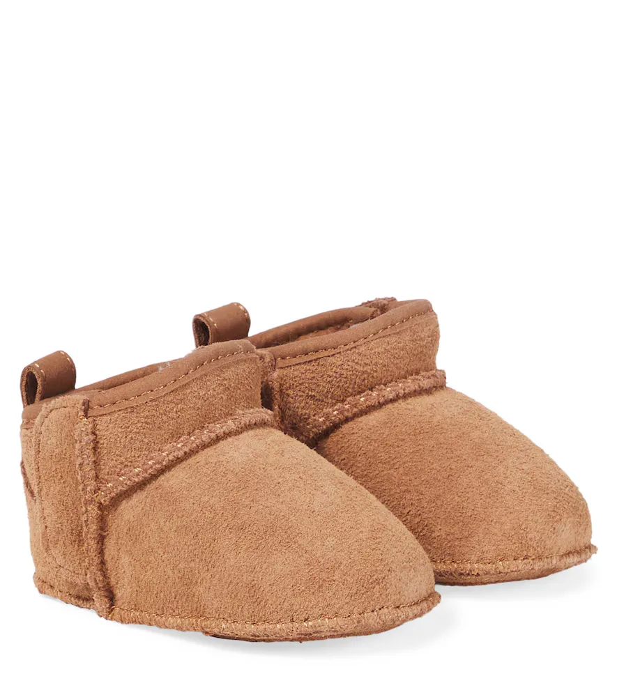 Classic Ultra Mini Suede Snow Boots by UGG
