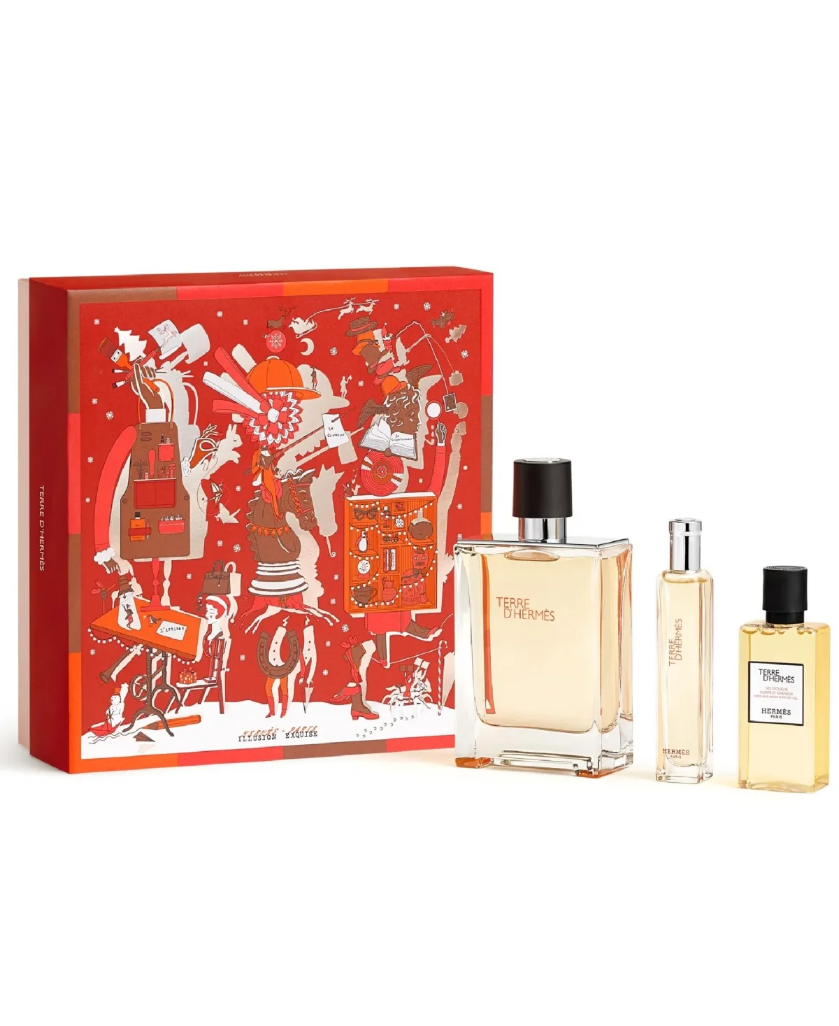 3-Piece Terre dHermes Pure Perfume Gift Set by Hermes