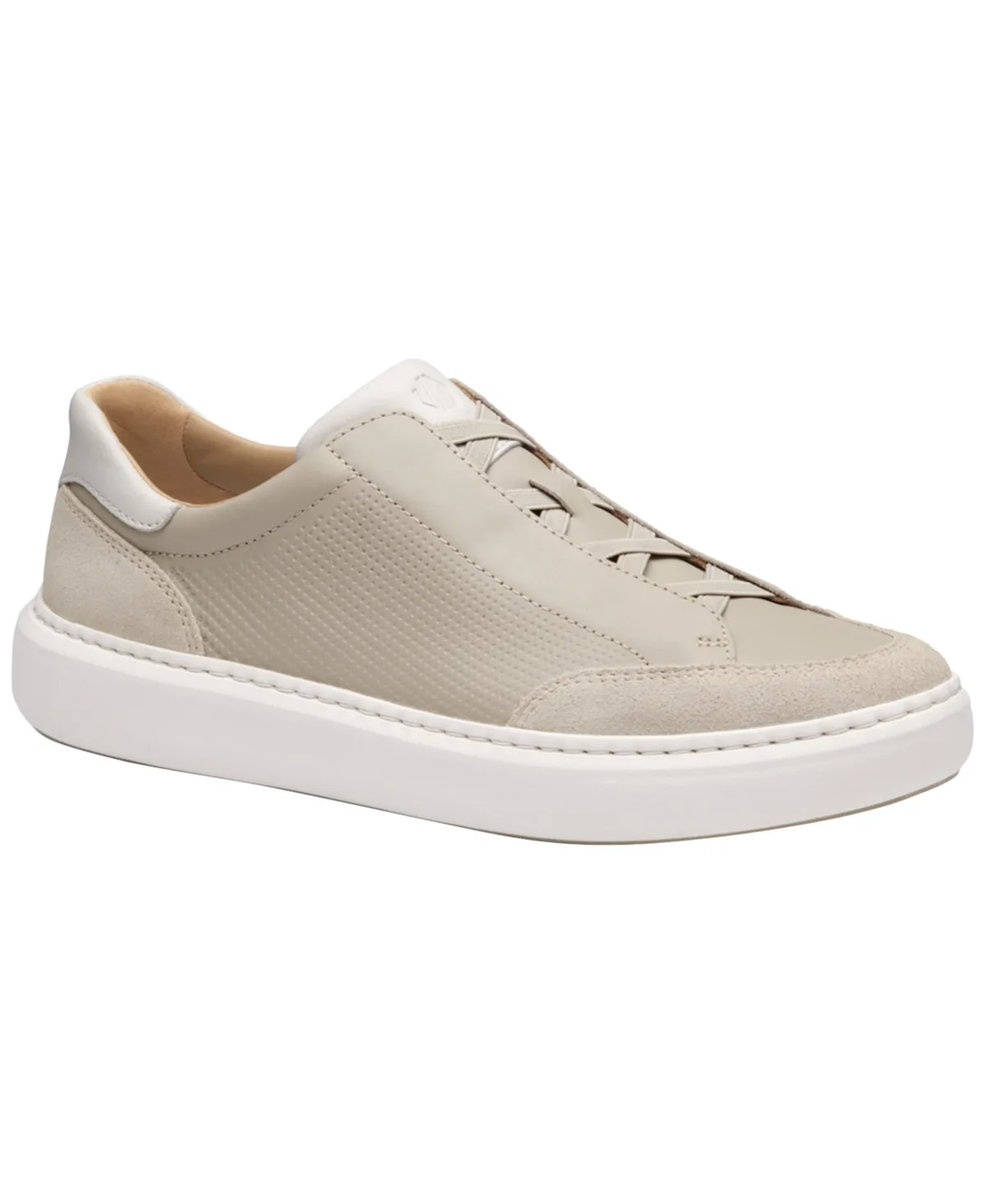 Anders Stretch Round-Toe Shoes - Suede by Johnston & Murphy