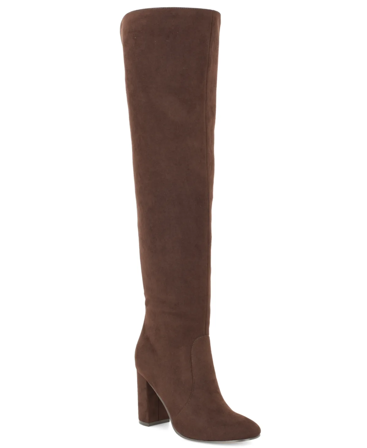 Deryn Over-the-Knee Block Heel Dress Boots