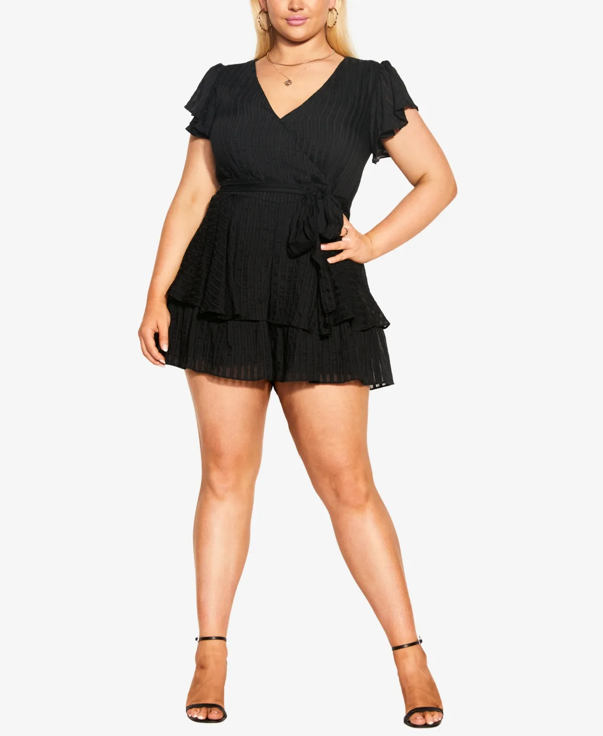 First Date Frilled Romper