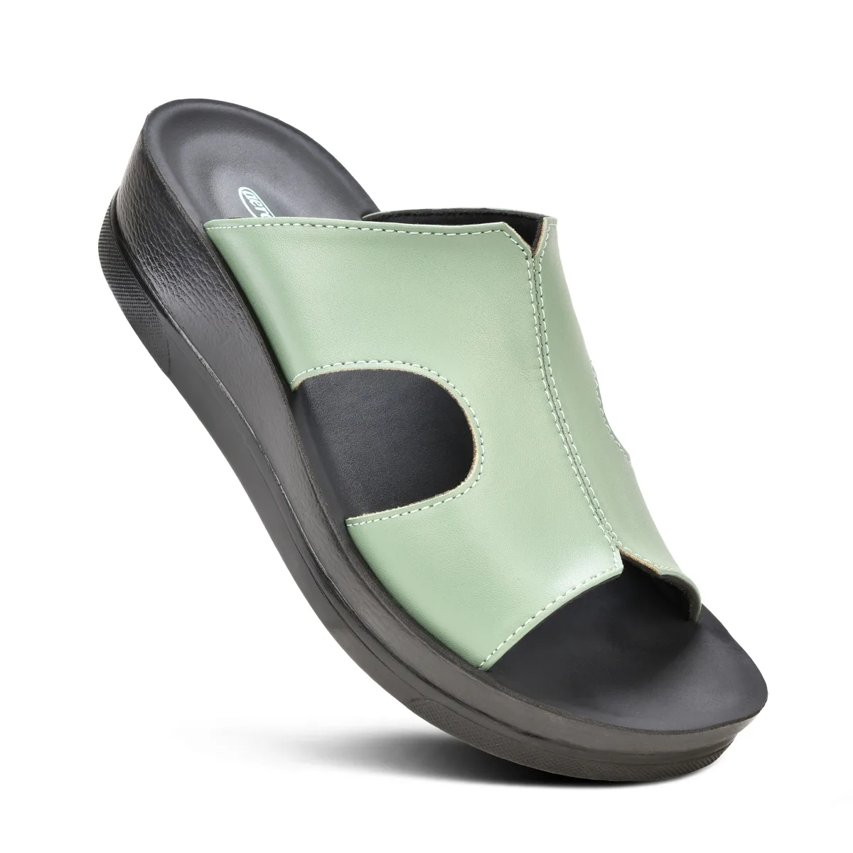 Wenzel Comfortable Slide Sandal by Aerothotic
