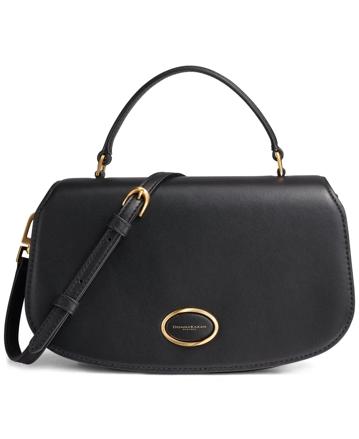 Donna Karan New York Madras Small Leather Crossbody Handbag