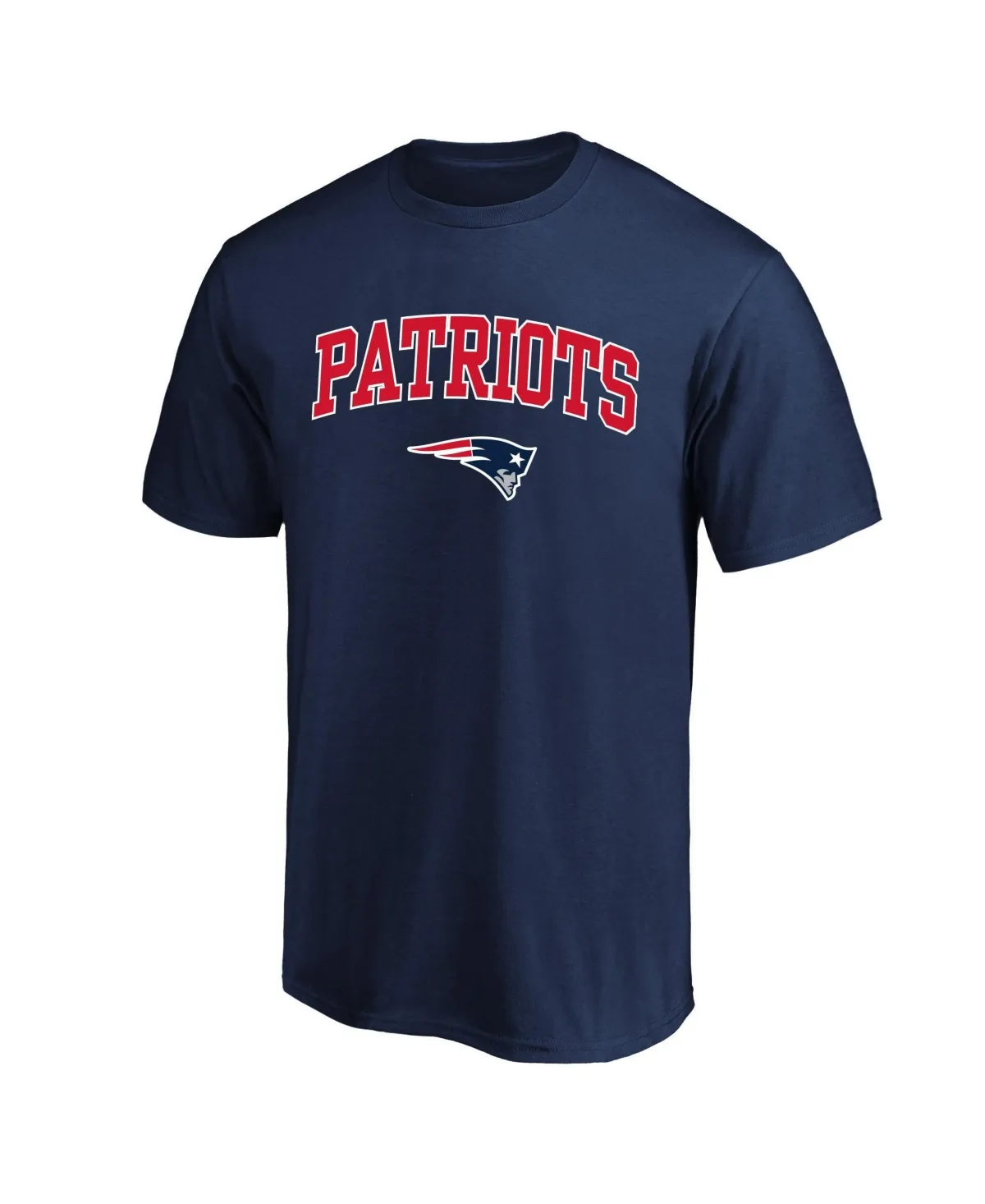 New England Patriots Screen Print Crewneck T-Shirt