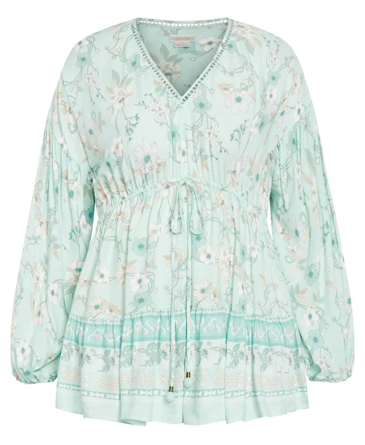 Spirited Floral Tunic