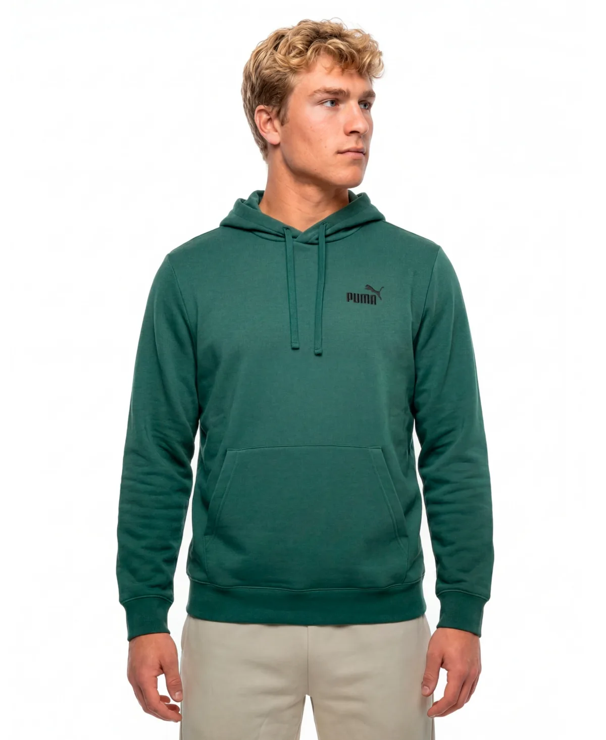 Essential Fleece Kangaroo Pocket Hoodie
